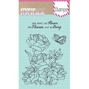 Bloemen - Transparante Stempel - A6 - Maak mooie kaarten, scrapbook of ander creatief project