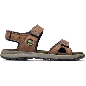 Timberland Governor's Island 3 Strap Heren Sandalen - Dark Brown - Maat - 40