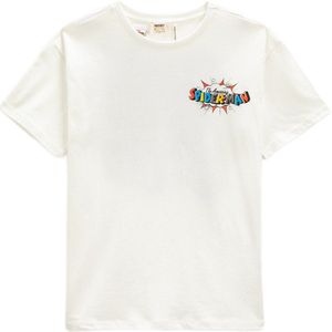 Koton Spiderman T-Shirt Met Print En Korte Mouw Met Licentie