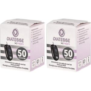 Diatesse Xper Teststrip Bundel 2x50 stuks