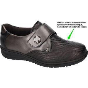 Solidus -Dames - bruin donker - lage gesloten schoenen - maat 40