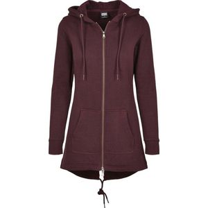 Dames Sweat Parka 1075 bordeaux