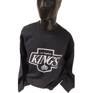 LOS ANGELES KINGS- CREWNECK - BLACK- XL