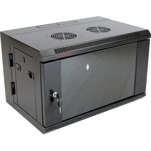RackMatic - Rack wandkast 19 ""draaibare 6U 600x400x390mm wand SOHORack van RackMatic
