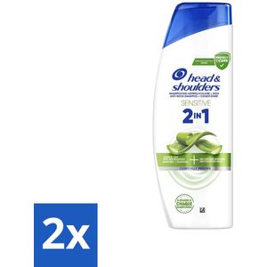 Head & Shoulders - Shampoo - Sensitive - Gevoelige Hoofdhuid & Kalmerend - 285 ml - Voordeelverpakking - 2 stuks