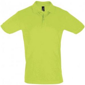 SOLS Heren Perfect Pique Korte Mouw Poloshirt (Appelgroen)