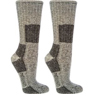 Wandelsokken | Merinowol | Maat 39-42 | Antraciet