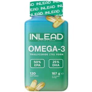 Inlead - Omega 3 - Vetzuren - 120 Caps - 1 x 167 g