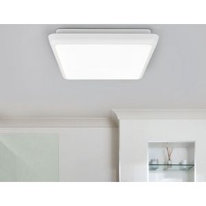 Arcchio - LED plafondlamp - 1licht - Polycarbonaat - H: 5 cm - wit - Inclusief lichtbron