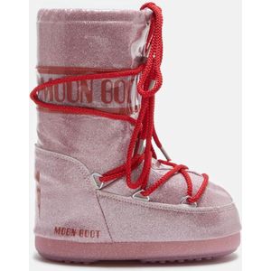 Moon Boot Icon - Junior - Hoog - Roze Glitter - Meisjes - Maat 23-26