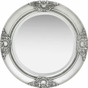 vidaXL-Wandspiegel-barok-stijl-50-cm-zilverkleurig