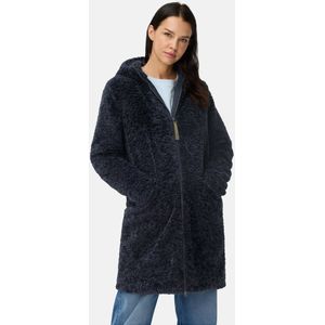 camel active Teddyjas met capuchon - Maat womenswear-34 - Navy