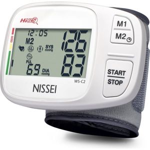 Nissei - Bloeddrukmeter - automatische op pols - Digitale polsbloeddrukmeter - DSK-1031