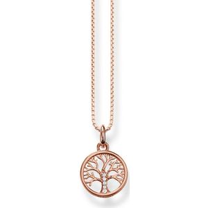 Thomas Sabo ketting 925 sterling zilveren Zirkonia One Size Roségoud 32017959