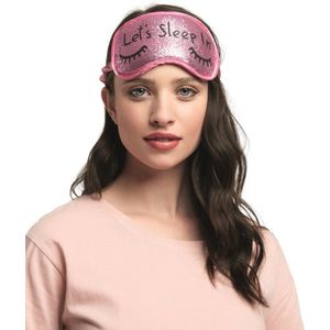 Siretessile Slaapmasker Geisha Dames Polyester Roze One-size