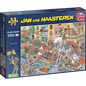 Jan van Haasteren Celebrate Pride Puzzel (1000 stukjes, multi)