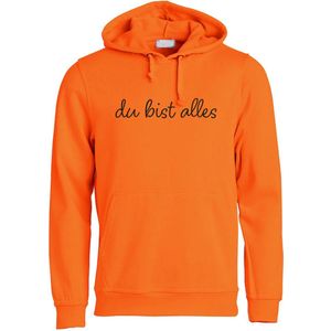 Du bist alles Oranje Hoodie | Nederlands Elftal | EK Duitsland 2024 | Voetbal | Unisex | Trui | Sweater | Hoodie | Capuchon