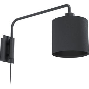EGLO Staiti 1 - Wandlamp - E27 - 16 cm - Zwart