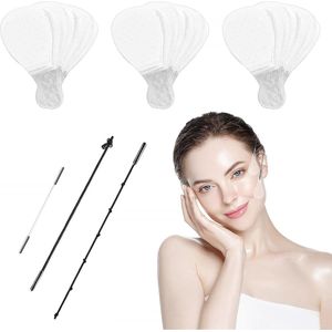 120 stuks onzichtbare facelifting tape stickers - V-vorm instant lift - gezicht, nek en oog lift - facelifting tools - make-up Facelift tape