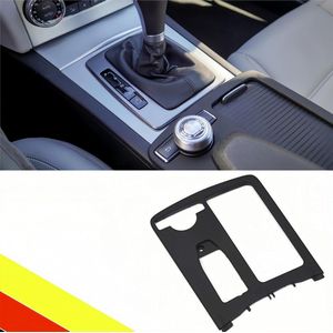 Middenconsole bekerhouder bekleding - zwart - decoratief - 1 stuk