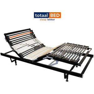 totaalBED - Lattenbodem Medi 3000 - 5 comfortzones - 90x200cm - elektrisch verstelbaar - draadloos