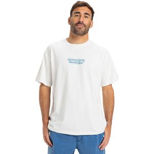 Quiksilver Hw Tree Connection T-shirt Met Korte Mouwen Wit S Man