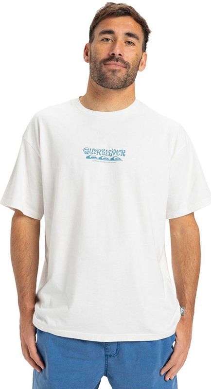 Quiksilver Hw Tree Connection T-shirt Met Korte Mouwen Wit S Man