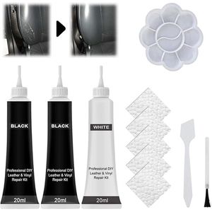 Equivera Leer Reparatie Set - Leder Reparatie Set - Leder Reparatie Kit -