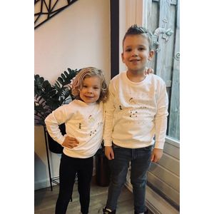 BLYY kersttrui sneeuw 7/8 jaar