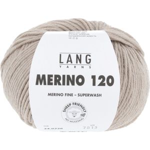 Lang Yarns Merino 120 226 zand