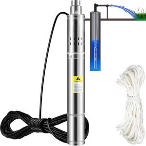 Tuinpomp - Bronpomp - Diepe Bronpomp - Controleklep en filter zonder problemen - 750W 100L per min