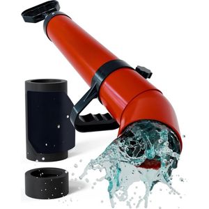 Rioolontstopper – Rioolreinigingsset - WC Ontstopper Met 2 Adapters - Gootsteenontstopper - Toilet Ontstopper - Afvoer Ontstopper - Ontstoppingsveer - Rioolveer - Rioolreinigersveer - Drain Cleaner