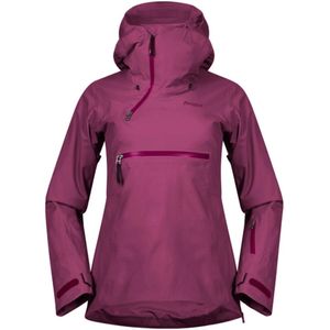 Jas Bergans Women Stranda Ins Hybrid Anorak Beet Red-S