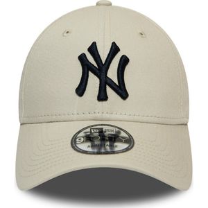 New York Yankees Cap Kind - Stone Beige - 6 tot 12 jaar - Verstelbaar - New Era Caps - 9Forty Kids - NY Pet Kind - Petten - Pet Kind - Kinderpet - Pet Kinderen Jongens