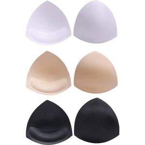 BH Vulling Dames - Push Up - Pads - Set van drie kleuren - KELERINO.