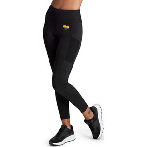 Legging Björn Borg Women High Waist Block Tig STHLM Pride Black-Maat 44