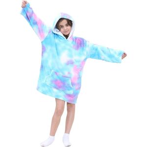 Oversized Hoodie Deken voor Kinderen - Super Zacht en Comfortabel - Ideaal voor Thuis en Relaxen