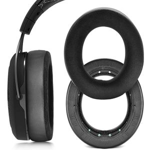 HS35 HS40 HS50 HS60 HS70 PRO Hoofdtelefoon Vervanging Oorkussentjes-HS50 Vervanging Oorkussens Kussen voor Corsair HS35 HS40 HS50 HS60 HS70 PRO (Flanel +PU)