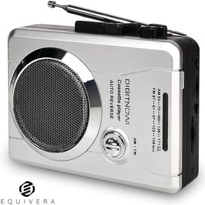 Equivera Cassette Speler - Cassette - Cassettespeler - Cassettebandjes - Cassetterecorder