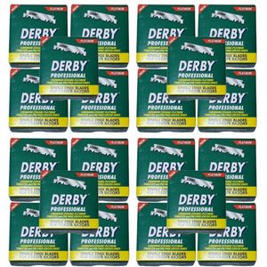 Derby Mesjes 20 dozen x100 - Gillette - Halve - Messen - Super scherp