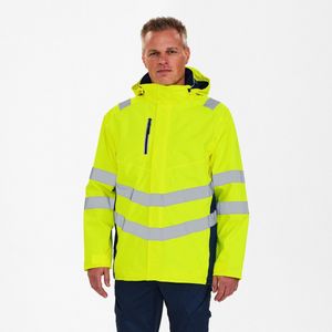 Engel Safety parka shelljack 1145-930 - Hi-vis Yellow / Blue Ink - 6XL