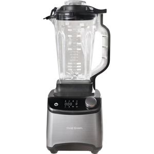 Power Blender met Digitaal Display - Ijscrusher - 8 standen - Inclusief stamper - 8-bladig Mes - 2L - Vivid Green