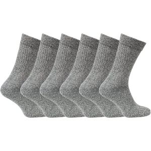 Tractor werksokken | Anti transpiratie | Kleur: Grijs | Maat: 43-46 | 3 paar
