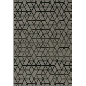 Vloerkleed Brinker Carpets Chiara 826 Grey Anthracite - maat 240 x 340 cm