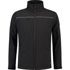 Tricorp 402006 Softshell Luxe - Zwart - 7XL