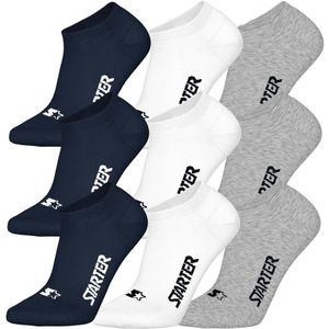STARTER - Sneakersokken - 9-pack - Unisex - Zachte Katoenmix