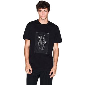 Armani Exchange Xm001473_af10356 T-shirt Zwart L Man