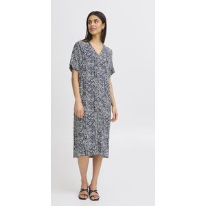 fransa - FRFEDOT DR 8 - Dames - Midi jurken