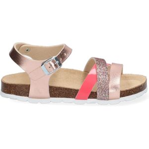 Braqeez Saar Spain Meisjes Sandalen - Roze - Imitatieleer - Gesp