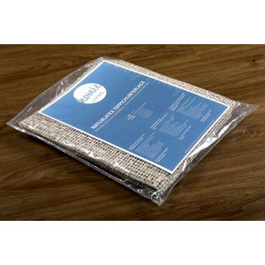 Homie Living - Laagpolig tapijt - Anti Rutschmatte - 100% Polypropylen - Dikte: 0,1mm